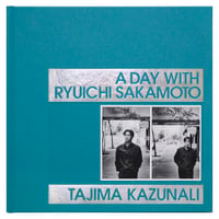 【3冊販売】a day with ryuichi sakamoto 坂本龍一 写真集 (初版 シルバー箔バージョン) ／ 田島一成 撮影