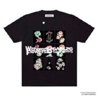 NINE PIECES T-SHIRT BLACK / TAGS WKGPTY × TAJIMA KAZUNALI Collection