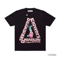 TRIANGLE DRESS T-SHIRT BLACK / TAGS WKGPTY × TAJIMA KAZUNALI Collection