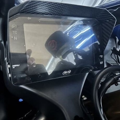カーボンメーターバイザー（受注生産）　Meter visor for AIM meter dush　　【order Production】