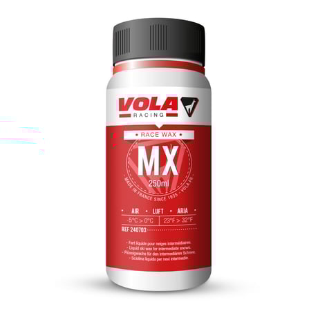 VOLA MX NO FLUOR LIQUID WAXセット 内容量：250ml ボラ ノンフッ素リキッドワックス VOLA MX NO FLUOR LIQUID WAX