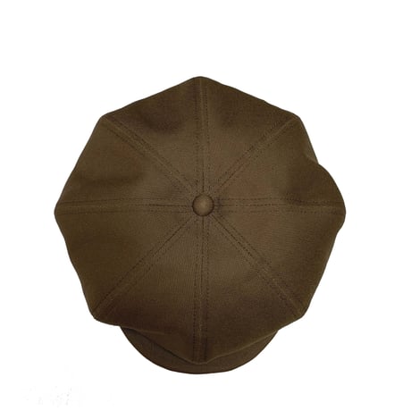 NEWSBOY CAP BROWN