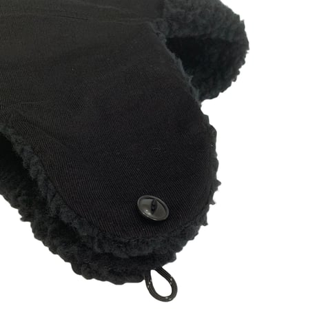 BOMBER CAP “THIN CORDUROY” BLACK×BLACK