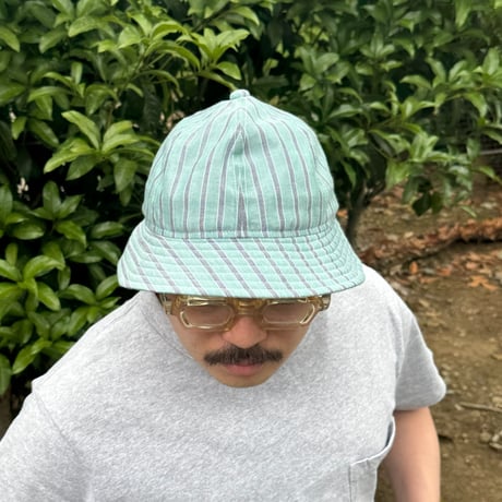 6P HAT   "MULTI STRIPE"