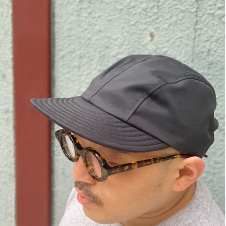 FOUR CORD CAP  -TWILL BLACK-