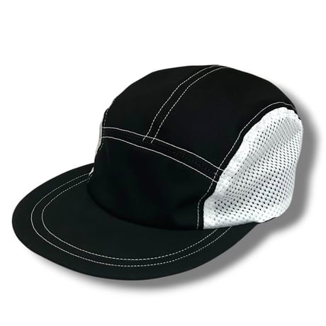 JET CAP “SIDE MESH” BLACK×WHITE
