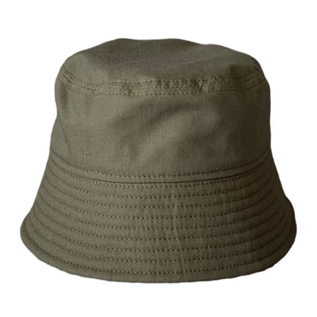 BUCKET SLOPE HAT “RIP STOP” OLIVE GREEN