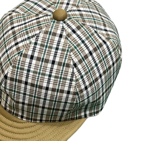LOW STRAP CAP  -MULTI CHECK-