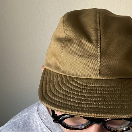 FOUR CORD CAP  -TWILL TAN-