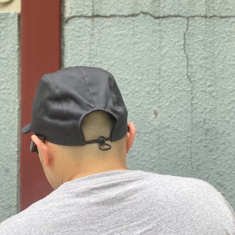FOUR CORD CAP  -TWILL BLACK-