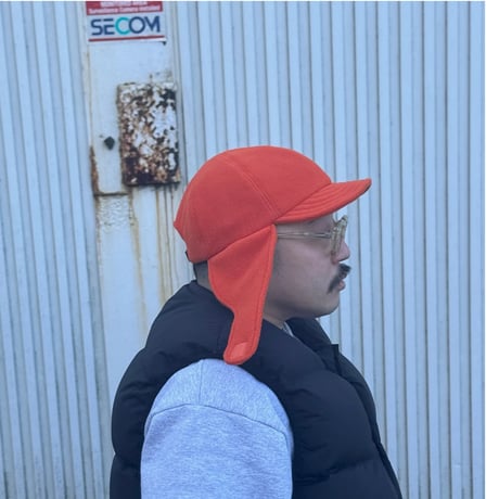 EAR FLAP CAP “ORANGE”