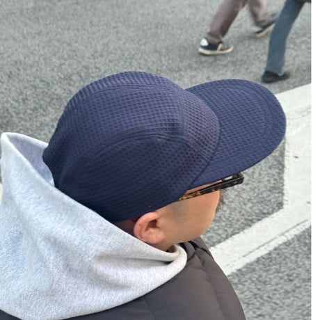 JET CAP “COTTON WAFFLE” NAVY