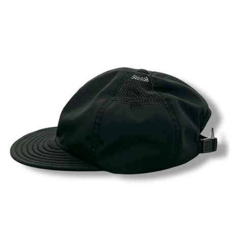 LOW STRAP CAP  “SIDE MESH” BLACK