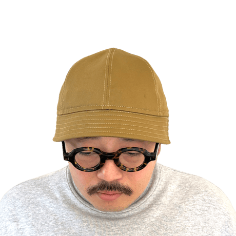 BALL SHORTER HAT　"COTTON TWILL  BEIGE"