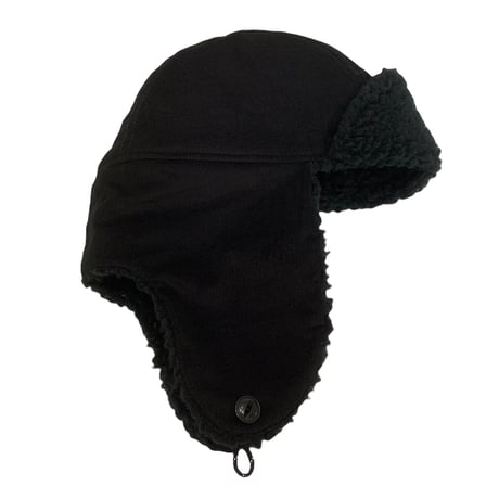 BOMBER CAP “THIN CORDUROY” BLACK×BLACK