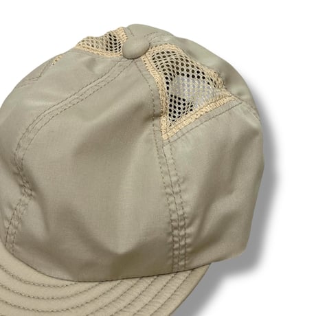 LOW STRAP CAP  “SIDE MESH” BEIGE