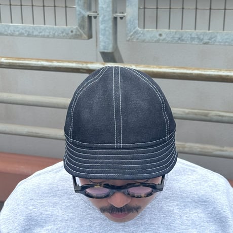 BALL SHORTER HAT “DENIM” WHITE ST