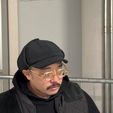 EAR FLAP CAP “BLACK”