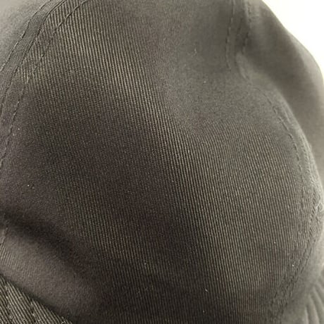 LOW STRAP CAP -TWILL BLACK -