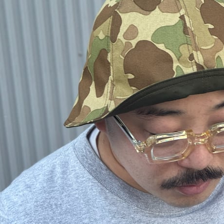 TULIP HAT  ”REVERSIBLE"  HUNTER CAMO