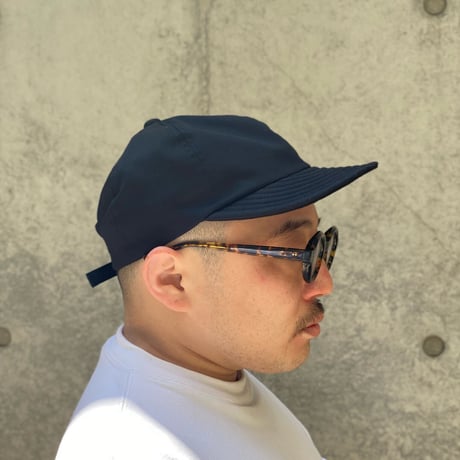 LOW STRAP CAP -TWILL BLACK -