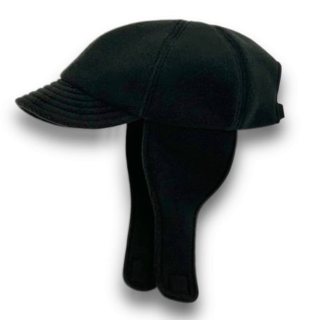 EAR FLAP CAP “BLACK”