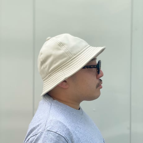 6P HAT   IVORY
