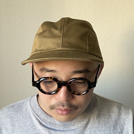 FOUR CORD CAP  -TWILL TAN-
