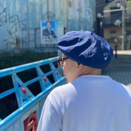 BERET -NYLON NAVY-