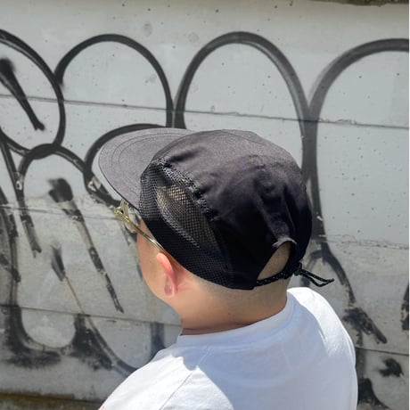 JET CAP “SIDE MESH” BLACK