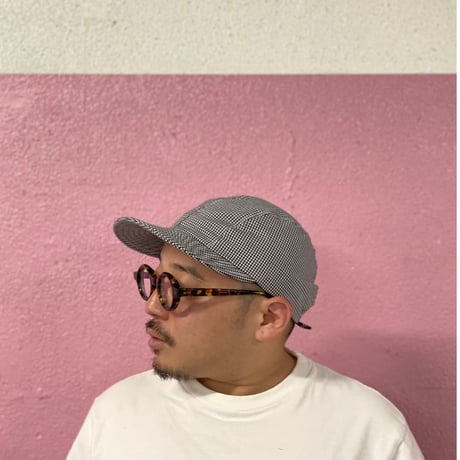 FOUR CORD CAP  -GINGHAM CHECK-
