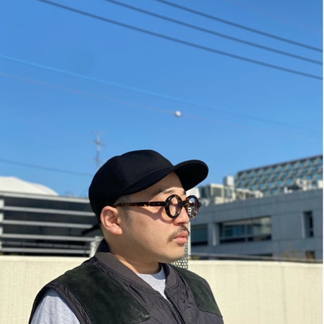 LOW STRAP CAP  “CANVAS- BLACK”