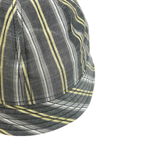 BALL SHORTER HAT “BLACK MULTI STRIPE”