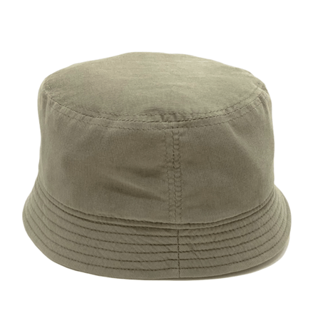 BUCKET SHORTER HAT　"THIN CORDUROY"  GRAY