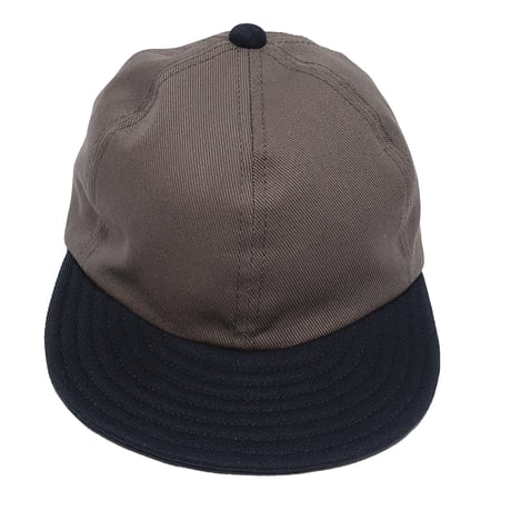 LOW STRAP CAP  -GRAY x NAVY-