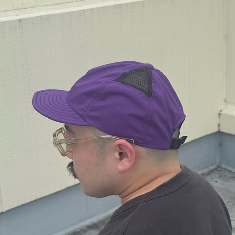 LOW STRAP CAP  “SIDE MESH” PURPLE