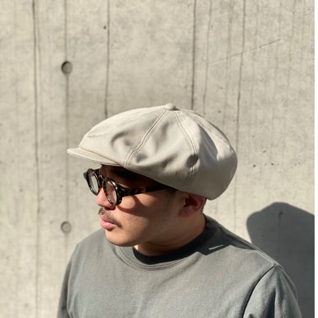 NEWSBOY CAP “IVORY”