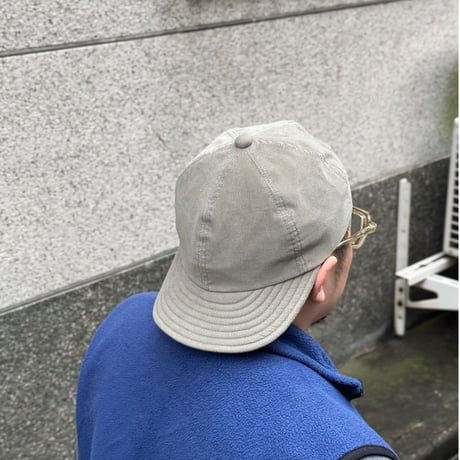 LOW STRAP CAP "THIN CORDUROY GRAY "