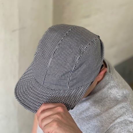 FOUR CORD CAP  -GINGHAM CHECK-