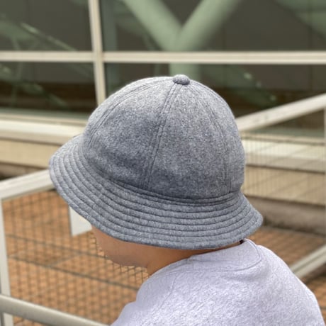 6P HAT   "FLEECE GRAY"