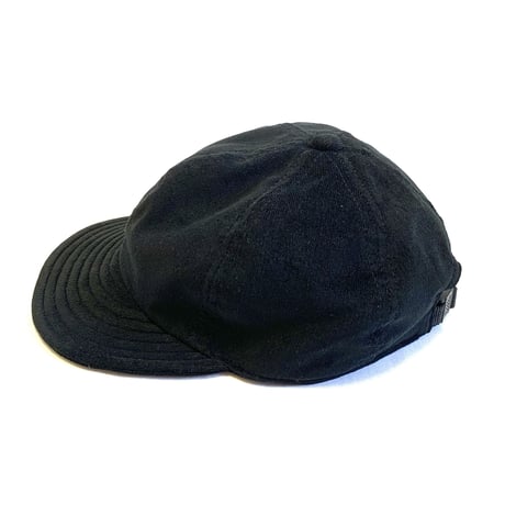 LOW STRAP CAP "THIN CORDUROY BLACK "