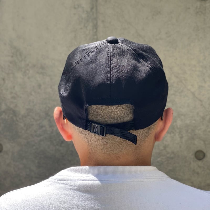 LOW STRAP CAP -TWILL BLACK - | PICKLES ONLINE S