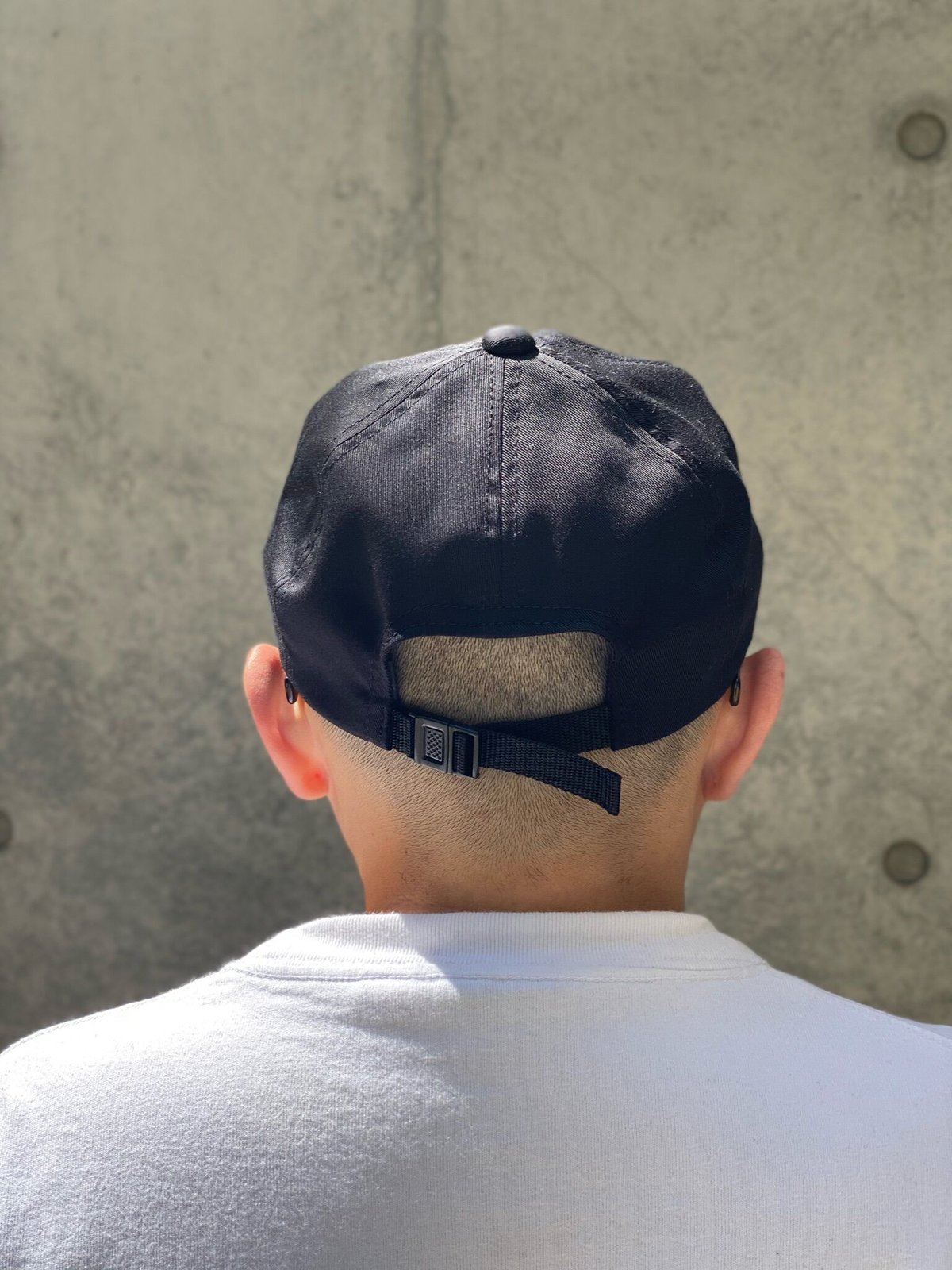 LOW STRAP CAP -TWILL BLACK - | PICKLES ONLINE S