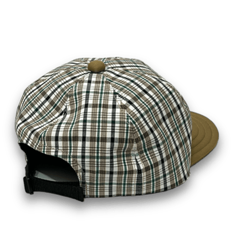 LOW STRAP CAP  -MULTI CHECK-