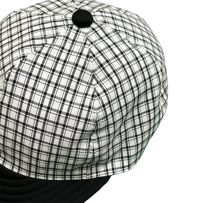 LOW STRAP CAP -WHITE CHECK- | PICKLES ONLINE S