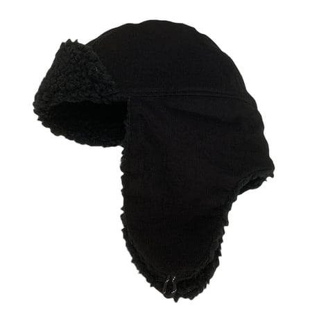 BOMBER CAP “THIN CORDUROY” BLACK×BLACK