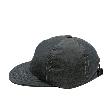 LOW STRAP CAP -CHAMBRAY BLACK -