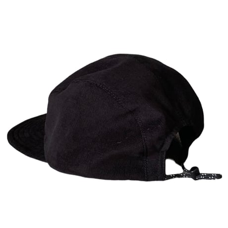 FOUR CORD CAP  -CORDUROY- BLACK