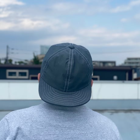 LOW STRAP CAP -CHAMBRAY BLACK -
