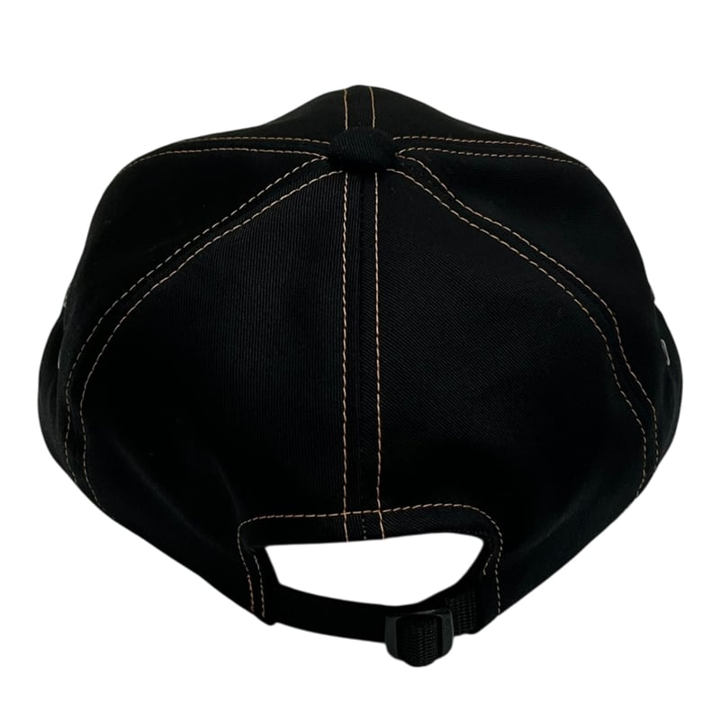ST CAP “COTTON TWILL BLACK” ORANGE ST | PICKLES